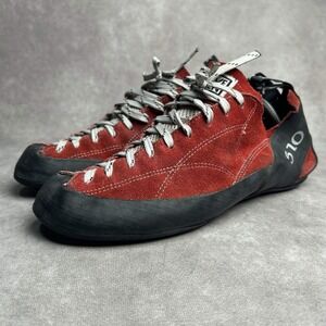 Five Ten 5.10 Stealth C4 Red Climbing Shoes Size US Men's 13.5 US Women's 15